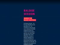 baloisesession.ch Webseite Vorschau