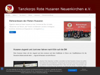 rote-husaren-neuenkirchen.de Webseite Vorschau