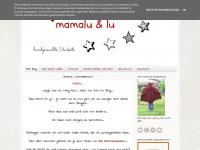 mamalu-und-lu.blogspot.com Webseite Vorschau