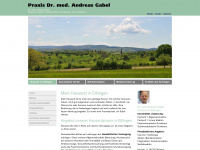 dr-gabel.de Webseite Vorschau