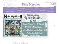 pineneedles.com Webseite Vorschau
