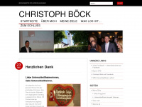 christophboeck2013.wordpress.com Webseite Vorschau