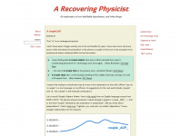 recoveringphysicist.com Webseite Vorschau