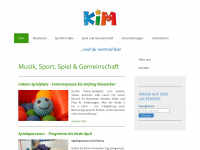 kim-muenchen.info Webseite Vorschau