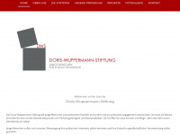 doris-wuppermann-stiftung.de Webseite Vorschau