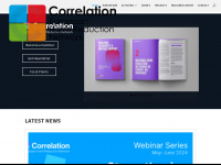 correlation-net.org Webseite Vorschau