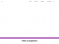friedenskirche-bremen.de Webseite Vorschau