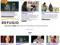 refugio-muenchen.de Webseite Vorschau