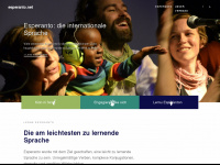 esperanto.net Webseite Vorschau