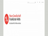frankfurter-hefte.de Webseite Vorschau