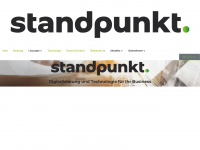 standpunkt.com Webseite Vorschau