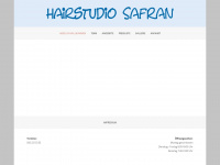 hairstudiosafran.ch Webseite Vorschau