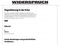 widerspruch.ch Webseite Vorschau