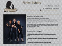 flinkeschere.com Webseite Vorschau