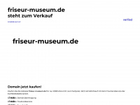 friseur-museum.de Webseite Vorschau