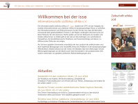 issa-bonn.org Webseite Vorschau
