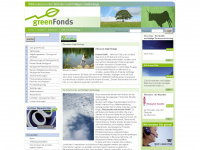 greenfonds.de Webseite Vorschau