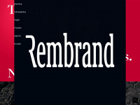 rembrand.ch Webseite Vorschau
