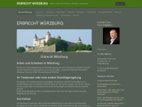 erbrecht-wuerzburg.de Webseite Vorschau