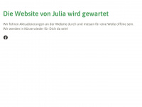 juliarauchfrei.at Webseite Vorschau