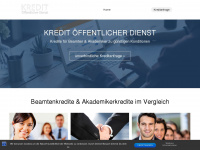 kredit-oeffentlicher-dienst.com Webseite Vorschau
