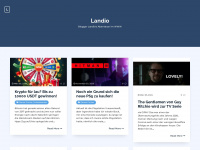 landio.de Webseite Vorschau