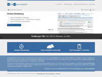 webmanager-cms.ch Webseite Vorschau