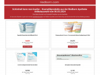riedborn.com Webseite Vorschau