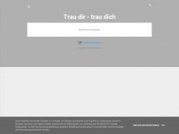 trau-dich.blogspot.com Webseite Vorschau