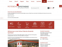 rotebuehl-apotheke.de Webseite Vorschau