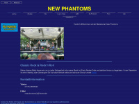 newphantoms.de Webseite Vorschau