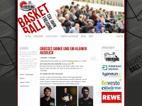 basketball-freising.de Webseite Vorschau