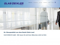 glas-deixler.at Webseite Vorschau