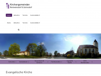 kirche-rentweinsdorf.de Webseite Vorschau