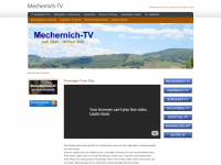 mechernich-tv.de Webseite Vorschau