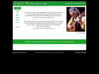 carlo-domeniconi.com Webseite Vorschau