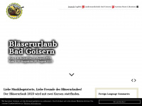 blaeserurlaub.at Webseite Vorschau