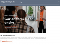 ucsyd.dk Webseite Vorschau