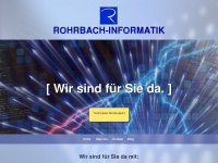 rohrbach-informatik.ch Webseite Vorschau