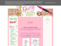 fairycoloringpages.blogspot.com Webseite Vorschau