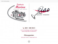 trattoria-marina.de Webseite Vorschau