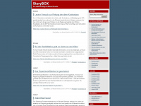 storybox.ch Webseite Vorschau