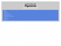 pigmento.ch Webseite Vorschau