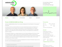 kardiologen-am-ring.de Webseite Vorschau