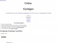 online-kuendigen.at Webseite Vorschau