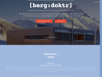 bergdoktr.com Webseite Vorschau