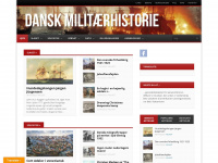 milhist.dk Webseite Vorschau