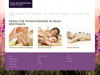 physiotherapie-penndorf.de Webseite Vorschau