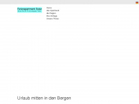ferienapartment-rutar.at Webseite Vorschau
