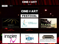 cineartfestival.eu Webseite Vorschau